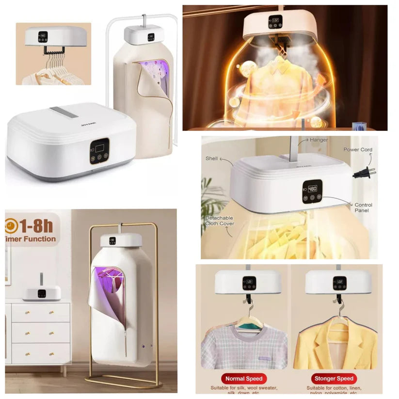 AIRFLASH: La Secadora de Ropa Portátil de Alta Eficiencia