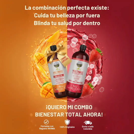El combo perfecto está aquí: 2x1 Multimaxx Mango y Fresa