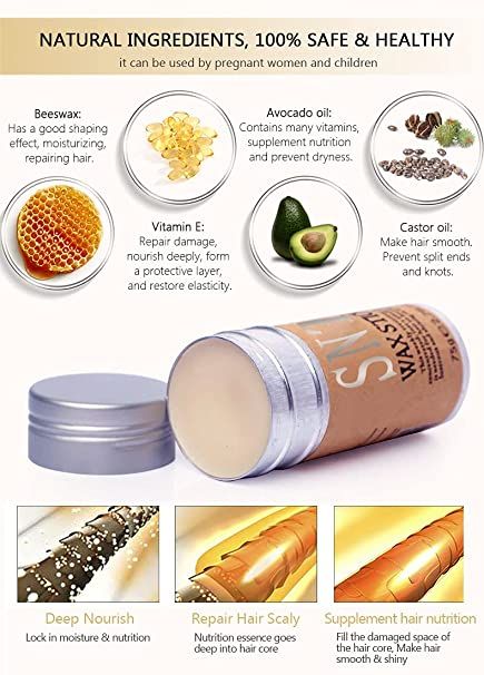 HairFix Stick: Barra de cera para peinar antifrizz