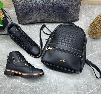 ✨ Combo de Lujo: Botines + Morral con Estilo