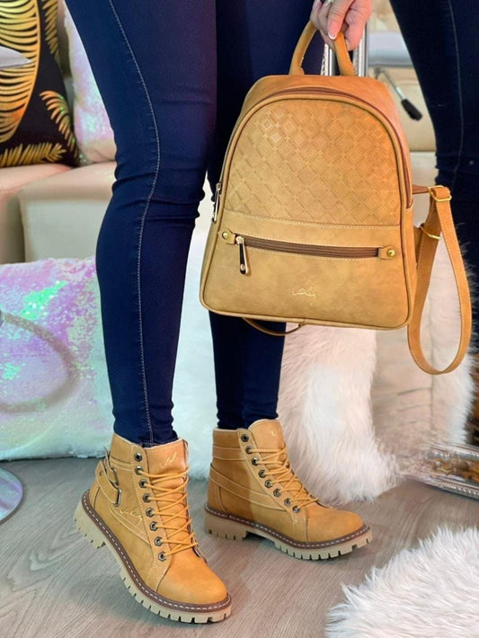 ✨ Combo de Lujo: Botines + Morral con Estilo