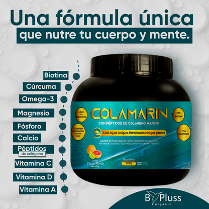 Colágeno Marino Elasticidad, fuerza y juventud en cada dosis