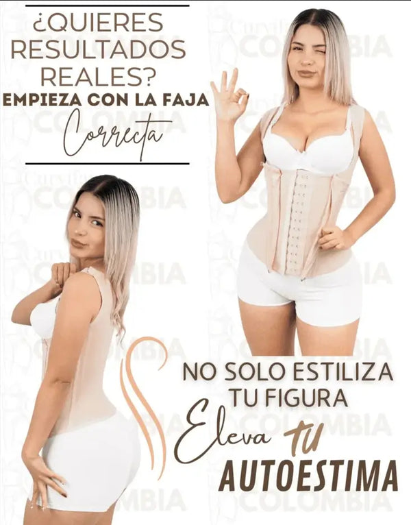 Faja Chaleco Reloj de Arena